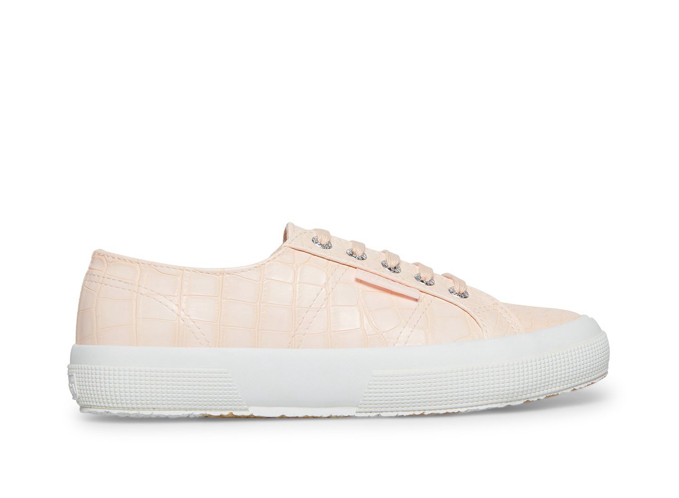 Superga Sneakers Womens - 2750 Syntcrocodilew - Pink - JSOCP7604